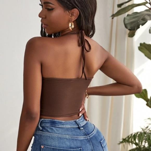 Brown top - Picture 4 of 5